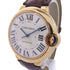 CARTIER Ballon Blue Automatic Watch WGBB0009 18K Pink Gold Silver