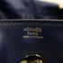 HERMES PHW Lindy 30 2 Way Shoulder Bag Handbag Swift Leather Blue Sapphire