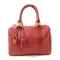 FENDI GHW Handbag Coated Canvas Red 8BL068 FB5