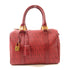 FENDI GHW Handbag Coated Canvas Red 8BL068 FB5