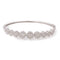JEWELRY 1.486ct Diamond Bangle 18K White Gold