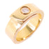 CARTIER Diamond Ring #48 US#4.25 18K Yellow Gold