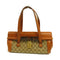 GUCCI GG GHW Hand Bag Canvas 114998 Brown