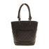 CHANEL CC SHW Cambon Line Tote Bag Calfskin Leather Black