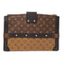 LOUIS VUITTON LV GHW Trunk Clutch Shoulder Bag M43596 Monogram Reverse Brown