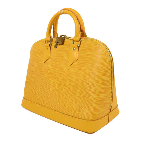 LOUIS VUITTON LV GHW Alma Hand Bag M52148 Epi Yellow