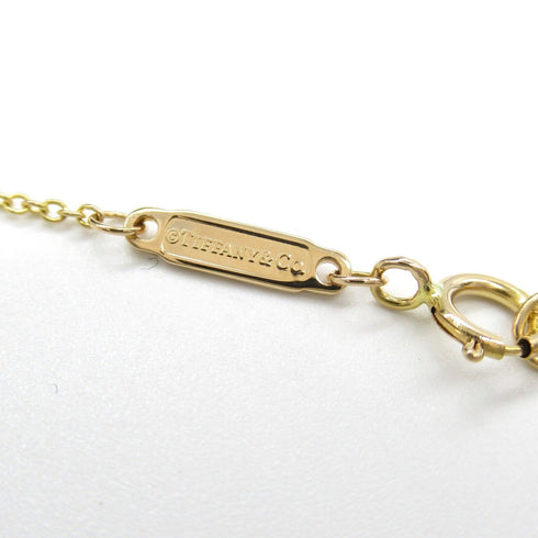 TIFFANY&CO T Smile Mini Diamond Necklace 18K Pink Gold