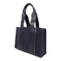 Chloe Woody Shoulder Tote Bag Recycled Felt Blue