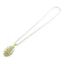 FINE JEWELRY 0.37ct Diamond Necklace PT900 Platinum 18K Yellow Gold