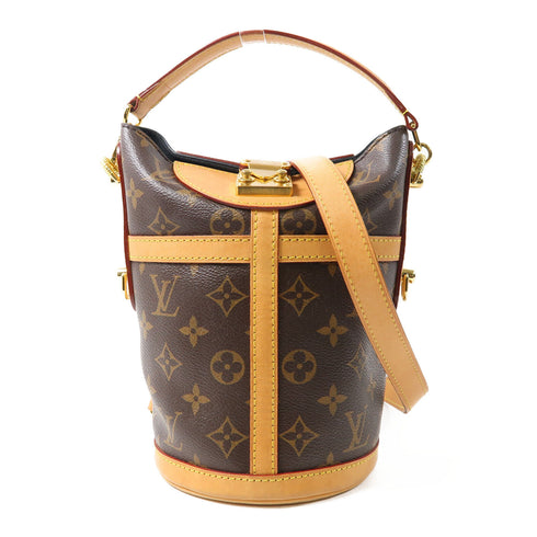 LOUIS VUITTON LV GHW Duffle 2 Way Shoulder Bag Handbag M43587 Monogram Brown v1