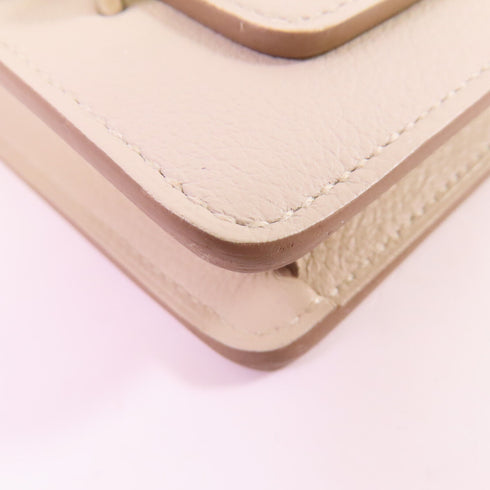 HERMES PHW Roulis Slim Wallet Evercolor Leather