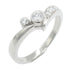 MIKIMOTO 0.18ct Diamond Ring PT900 Platinum US#6