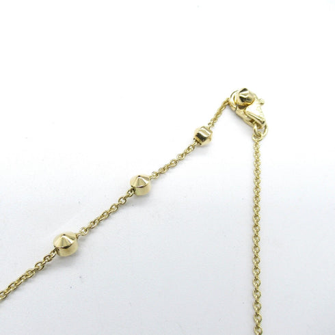 BVLGARI Lucia Pendant Necklace 18K Yellow Gold 15.2g