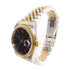 ROLEX Datejust 36mm Automatic Watch 16233 SS 18K Yellow Gold Black