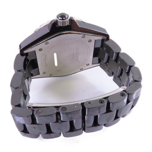 CHANEL CC J12 Watch Automatic H0685 Ceramic Black