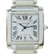 CARTIER Tank Francaise Automatic Movement Watch W51002Q3 Stainless Steel White