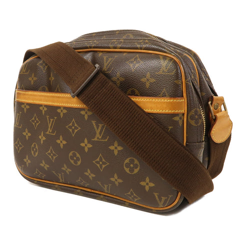 LOUIS VUITTON LV GHW Reporter PM Shoulder Bag M45254 Monogram Brown v9