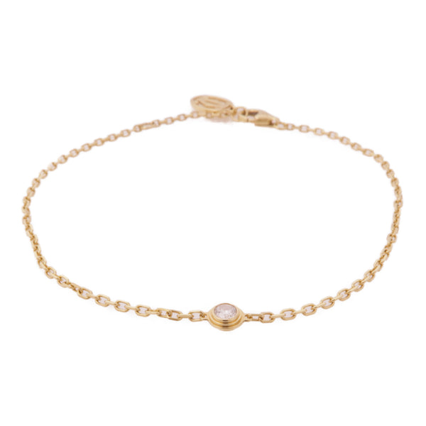 CARTIER Diamond Bracelet 18K Pink Gold