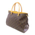 LOUIS VUITTON LV GHW Pallas MM 2 Way Shoulder Bag M40906 Monogram Brown