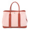 HERMES PHW Garden Party TPM Handbag/Tote Bag Canvas Pink/Red