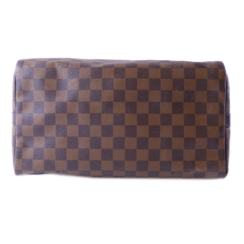 LOUIS VUITTON LV GHW Speedy 30 Handbag N41183 Damier Brown