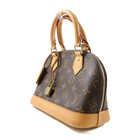 LOUIS VUITTON LV GHW Alma BB 2 Way Shoulder Handbag M46990 Monogram Brown