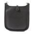 HERMES PHW Evelyne TPM Shoulder Bag Clemence Leather Black v1