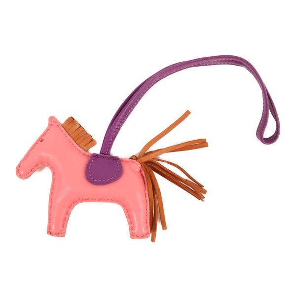 HERMES Rodeo PM Swift Leather Pink/Purple/Brown