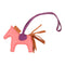 HERMES Rodeo PM Swift Leather Pink/Purple/Brown
