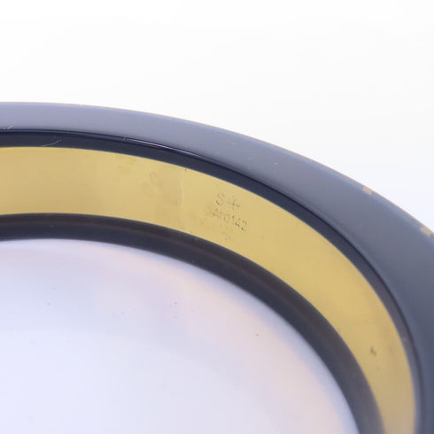 LOUIS VUITTON LV Bracelet Accessories GA0142 PVC Black Gold