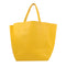 CELINE Tote Bag Shoulder Bag Calfskin Leather Yellow