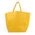 CELINE Tote Bag Shoulder Bag Calfskin Leather Yellow