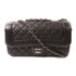 CHANEL CC SHW Chain Shoulder Bag Calfskin Leather Black v11