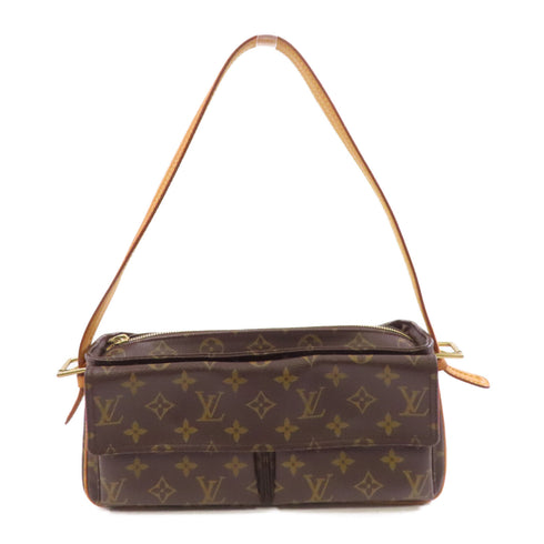LOUIS VUITTON LV GHW Viva Cite MM Shoulder Bag M51164 Monogram Brown