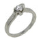Fine Jewelry 0.21ct Diamond Ring US#5.625 PT950 Platinum