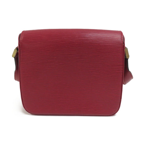 LOUIS VUITTON LV GHW Bushi Shoulder Bag Epi Leather M52203 Red
