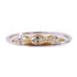 FINE JEWELRY 0.22ct Diamond Ring US#7.25 18K White Gold 18K Yellow Gold