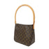 LOUIS VUITTON LV GHW Looping MM Shoulder Bag M51145 Monogram Brown