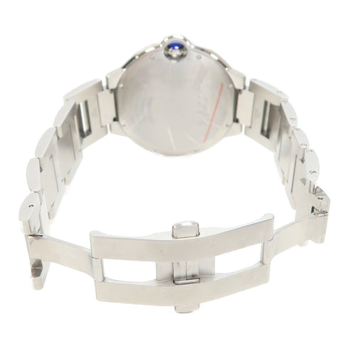 CARTIER Ballon Bleu Automatic Watch W69012Z4 Stainless Steel White