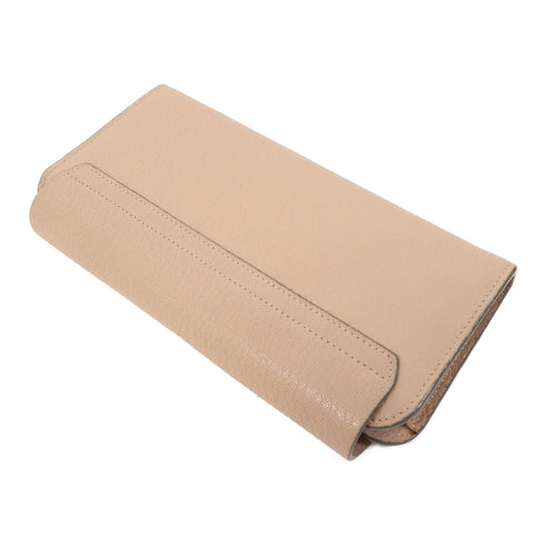 Chloe GHW Long Wallet Calfskin Leather Pink