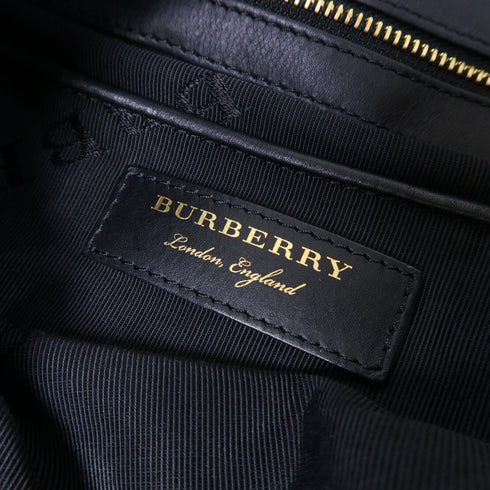 BURBERRY GHW Backpack/Rucksack 4014879 Nylon Black