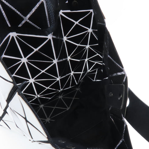 BAO BAO ISSEY MIYAKE SHW Bao Bao Shoulder Tote Bag PVC White