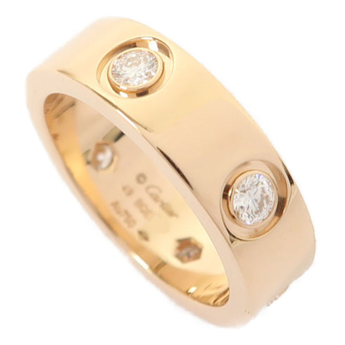 CARTIER Love Ring 18K Rose Gold US#4.75 #49
