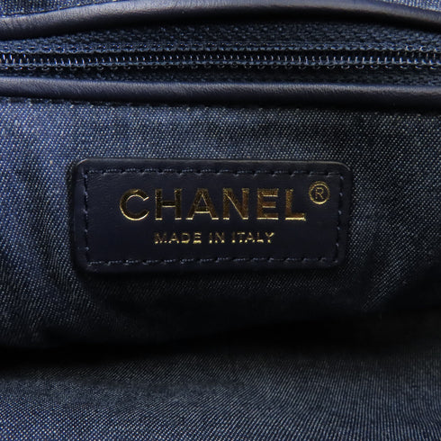 CHANEL CC GHW Chain Shoulder Bag AS3857B10360NM957 Denim Blue