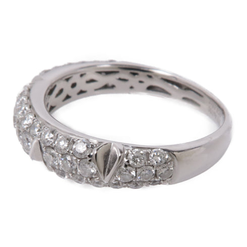 JEWELRY Diamond Ring 18K White Gold US#5.25