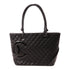CHANEL CC SHW Cambon Tote Shoulder Bag Calfskin Leather
