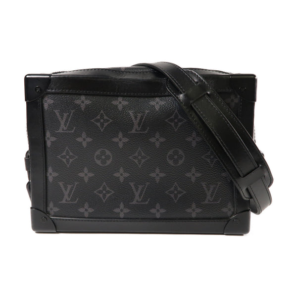 LOUIS VUITTON LV Soft Trunk Shoulder Bag M44730 Monogram Eclipse Black v1