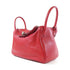 HERMES PHW Lindy 30 2 Way Shoulder Hand Bag Veau Swift Leather Rouge Casaque