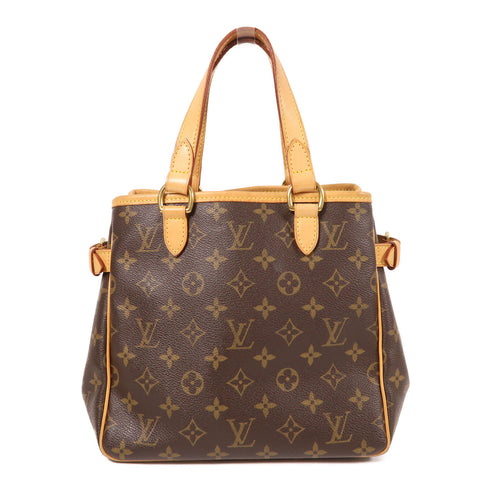 LOUIS VUITTON LV GHW Batignolles Hand Bag/Tote Bag M51156 Monogram Brown