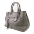 PRADA SHW 2 Way Shoulder Bag Handbag Calfskin Leather Gray Grey